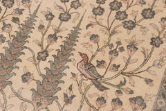 handmade Traditional Design Ivory Tan Hand Knotted RECTANGLE 100% WOOL area rug 12'X18'