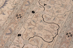 handmade Traditional Design Ivory Ivory Hand Knotted RECTANGLE 100% WOOL area rug 12'X18'