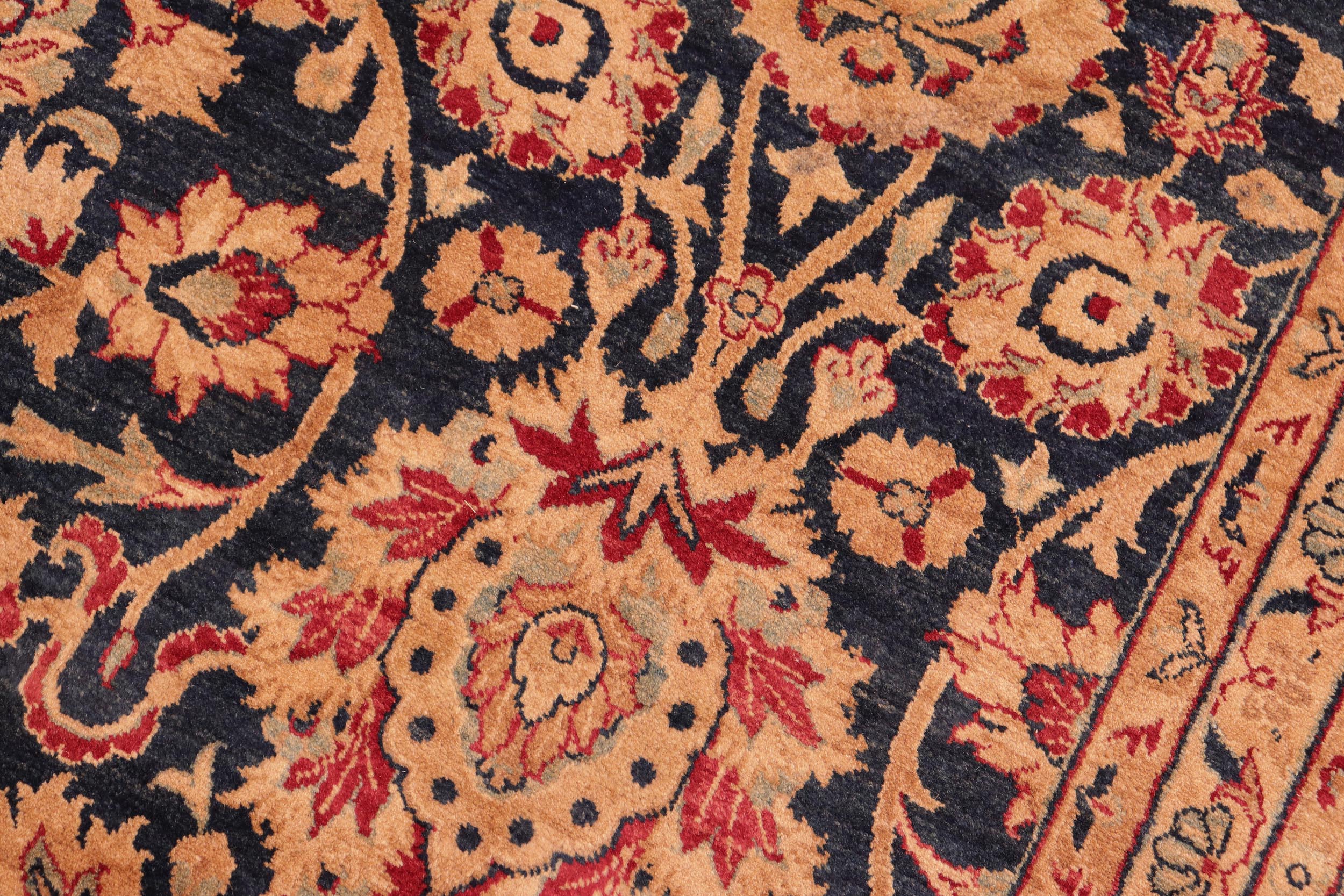 handmade Transitional Mahal Lt. Green Lt. Gray Hand Knotted RECTANGLE 100% WOOL area rug 8 x 10