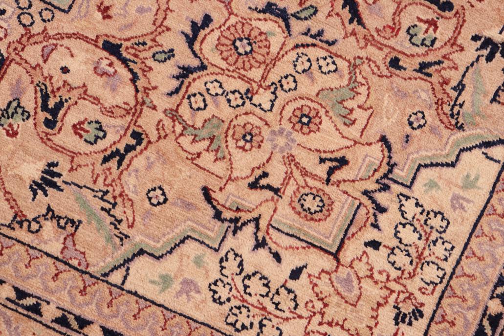 Vintage Indira Green/Green Wool Rug - 8'1'' x 10'0''