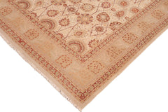 handmade Traditional Kafkaz Gray Brown Hand Knotted RECTANGLE 100% WOOL area rug 8'X10'