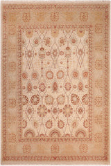 handmade Traditional Kafkaz Gray Brown Hand Knotted RECTANGLE 100% WOOL area rug 8'X10'