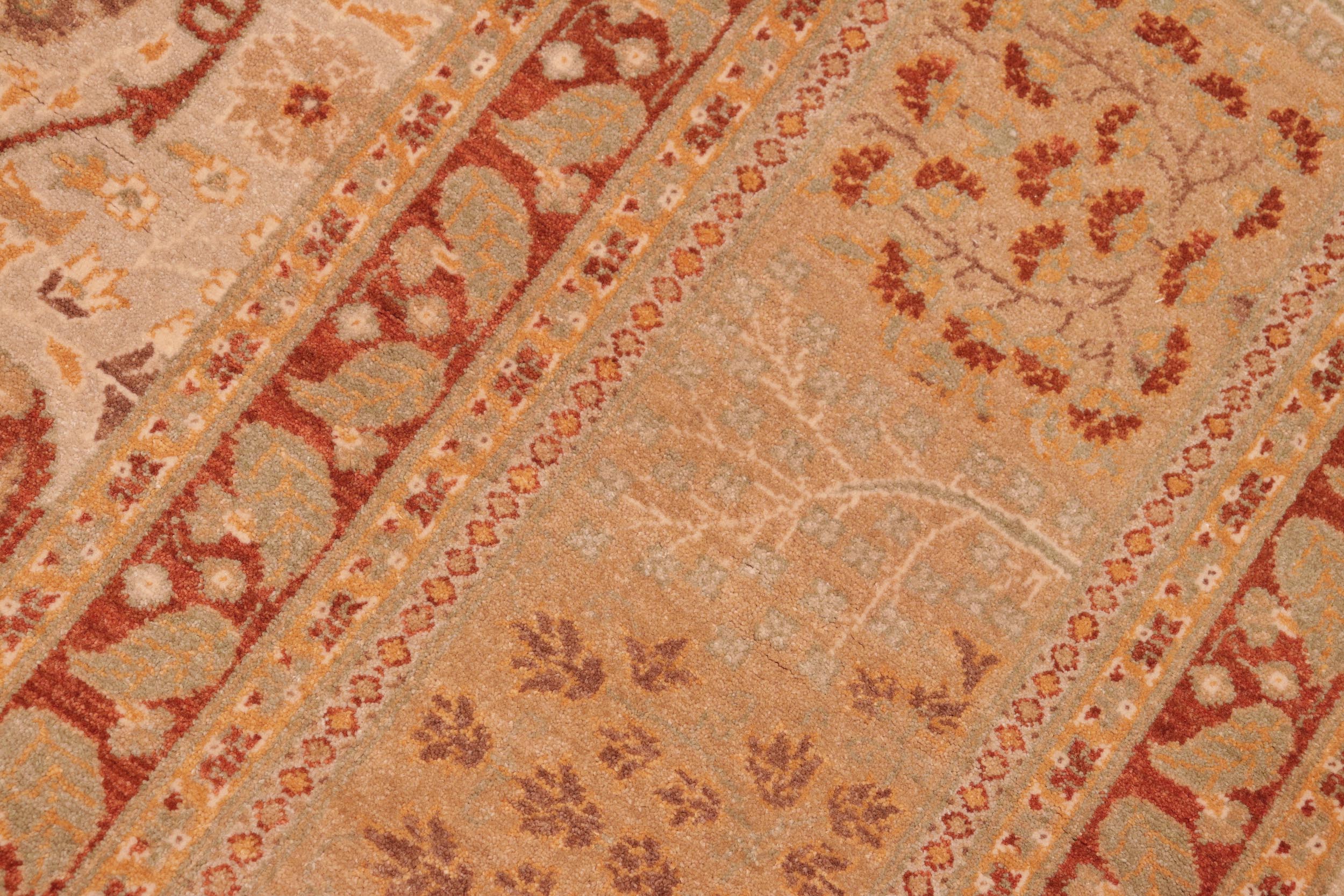 handmade Traditional Kafkaz Gray Brown Hand Knotted RECTANGLE 100% WOOL area rug 8' x 10'