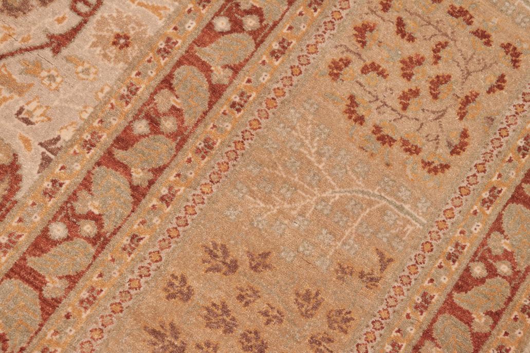 handmade Traditional Kafkaz Gray Brown Hand Knotted RECTANGLE 100% WOOL area rug 8'X10'