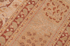 handmade Traditional Kafkaz Gray Brown Hand Knotted RECTANGLE 100% WOOL area rug 8'X10'