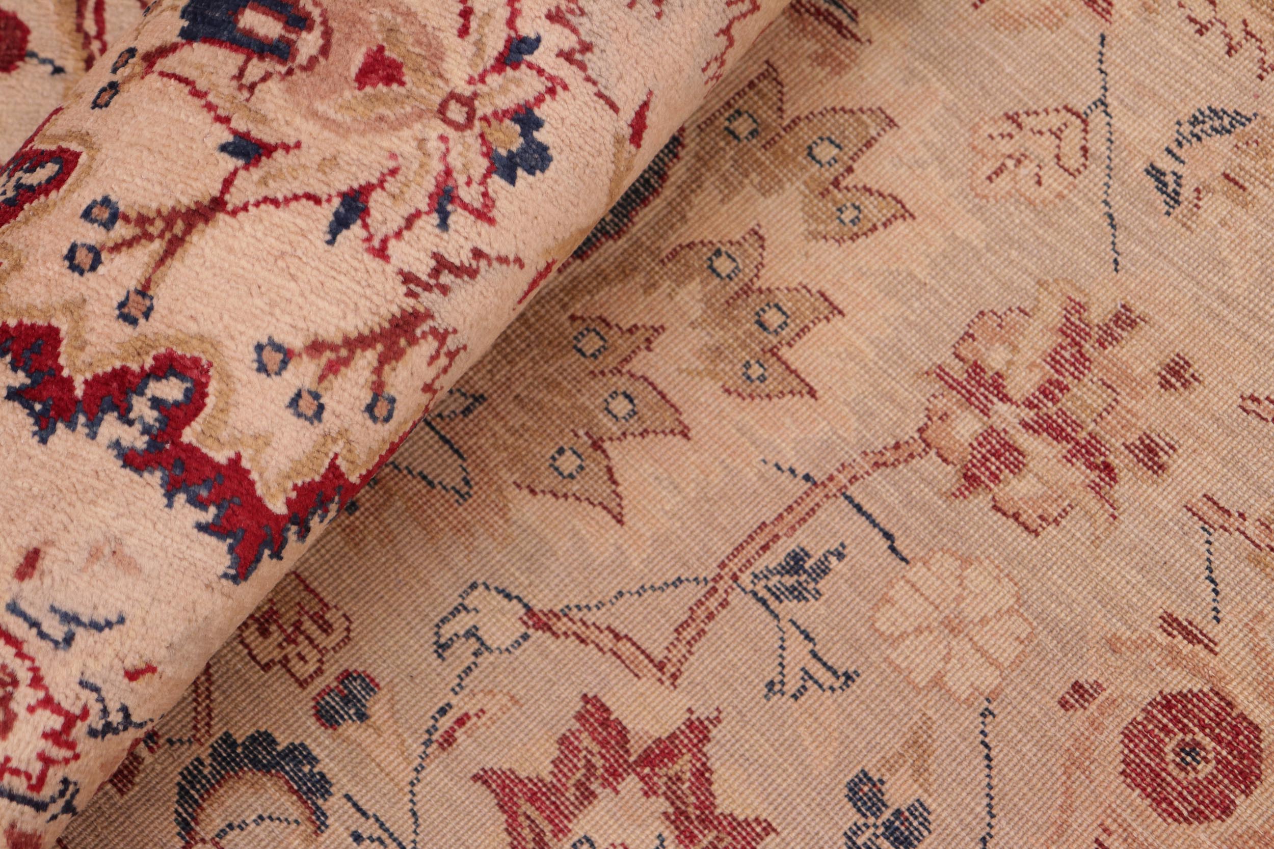 handmade Transitional Sultan Gray Lt. Brown Hand Knotted RECTANGLE 100% WOOL area rug 8 x 10