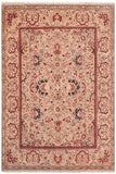 Semi-Antique Sultan Willia Gray/Brown Wool Rug - 7'10'' x 9'10''