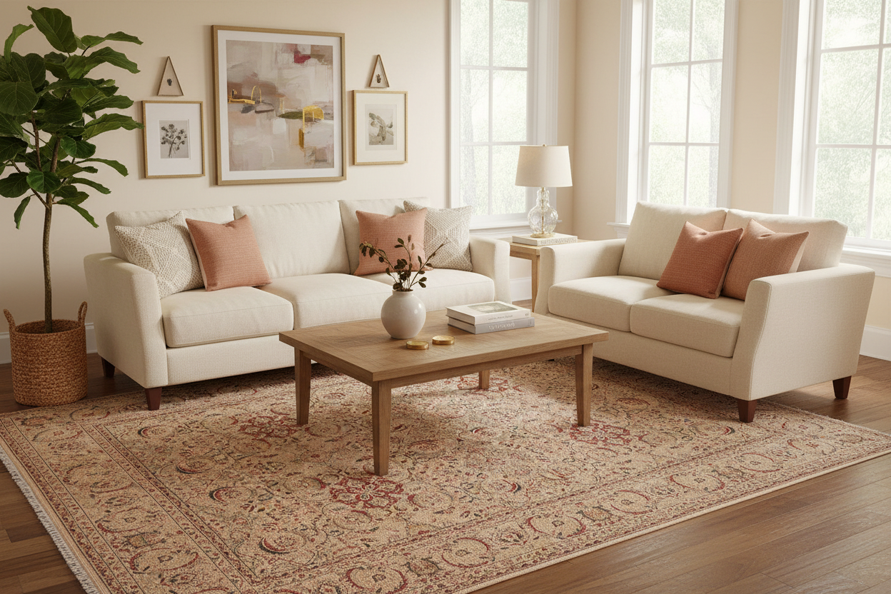 handmade Traditional Kashan Lt. Green Lt. Green Hand Knotted RECTANGLE 100% WOOL area rug 8'X10'