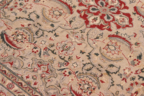 handmade Traditional Design Lt. Gray Gray Hand Knotted RECTANGLE 100% WOOL area rug 8'X10'