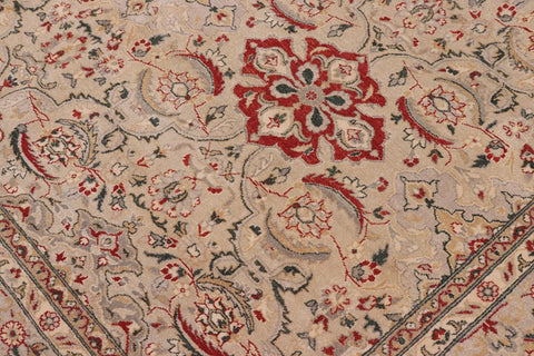 handmade Traditional Design Lt. Gray Gray Hand Knotted RECTANGLE 100% WOOL area rug 8'X10'