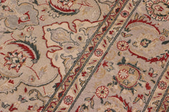 handmade Traditional Design Lt. Gray Gray Hand Knotted RECTANGLE 100% WOOL area rug 8'X10'