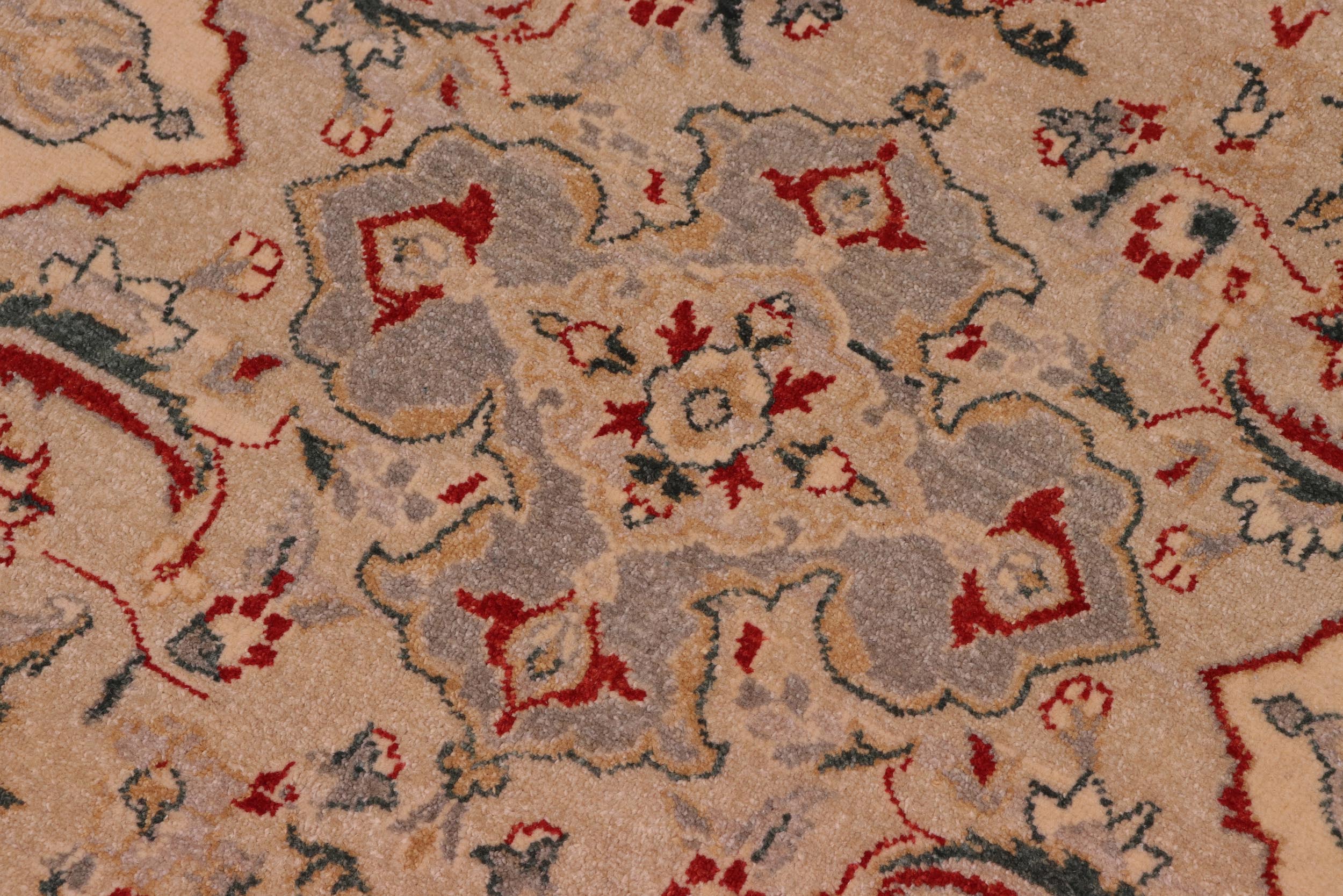handmade Traditional Design Lt. Gray Gray Hand Knotted RECTANGLE 100% WOOL area rug 8' x 10'