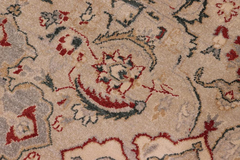 handmade Traditional Design Lt. Gray Gray Hand Knotted RECTANGLE 100% WOOL area rug 8'X10'