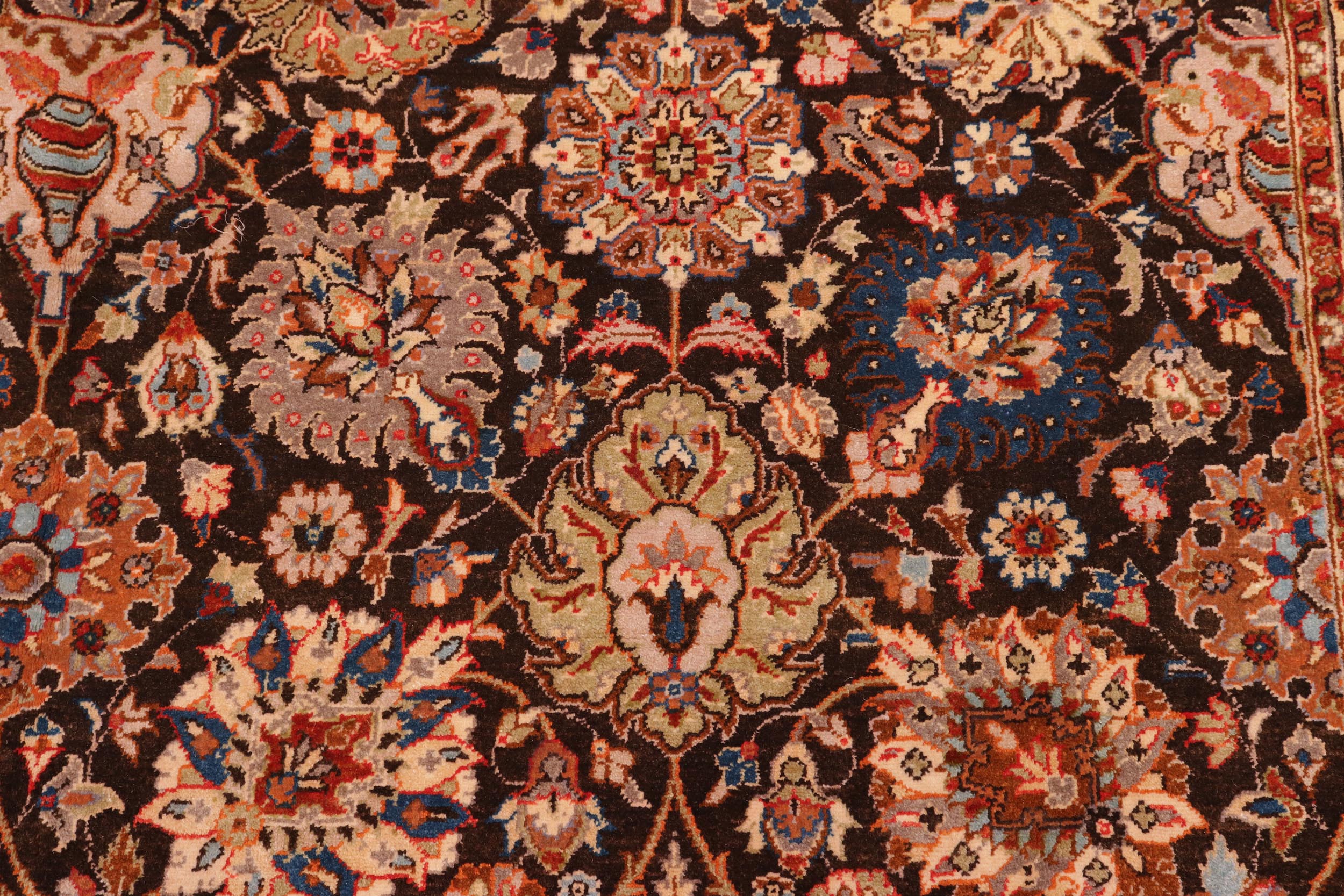 handmade Transitional Design Brown Gray Hand Knotted RECTANGLE 100% WOOL area rug 8' x 10'