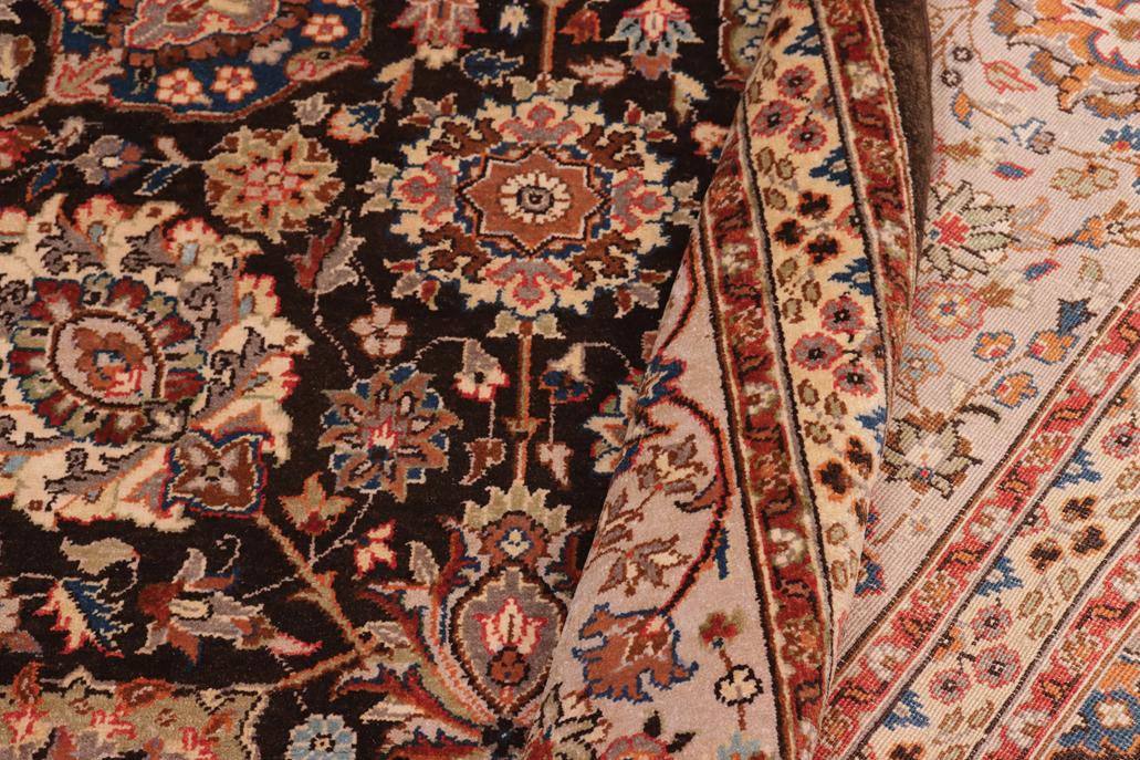 handmade Traditional Design Brown Gray Hand Knotted RECTANGLE 100% WOOL area rug 8'X10'