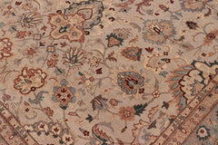 handmade Traditional Veg Dye Lt. Gray Lt. Gray Hand Knotted RECTANGLE 100% WOOL area rug 8'X10'