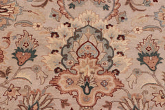 handmade Traditional Veg Dye Lt. Gray Lt. Gray Hand Knotted RECTANGLE 100% WOOL area rug 8'X10'