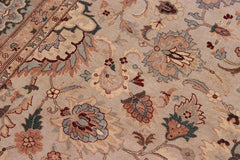 handmade Traditional Veg Dye Lt. Gray Lt. Gray Hand Knotted RECTANGLE 100% WOOL area rug 8'X10'