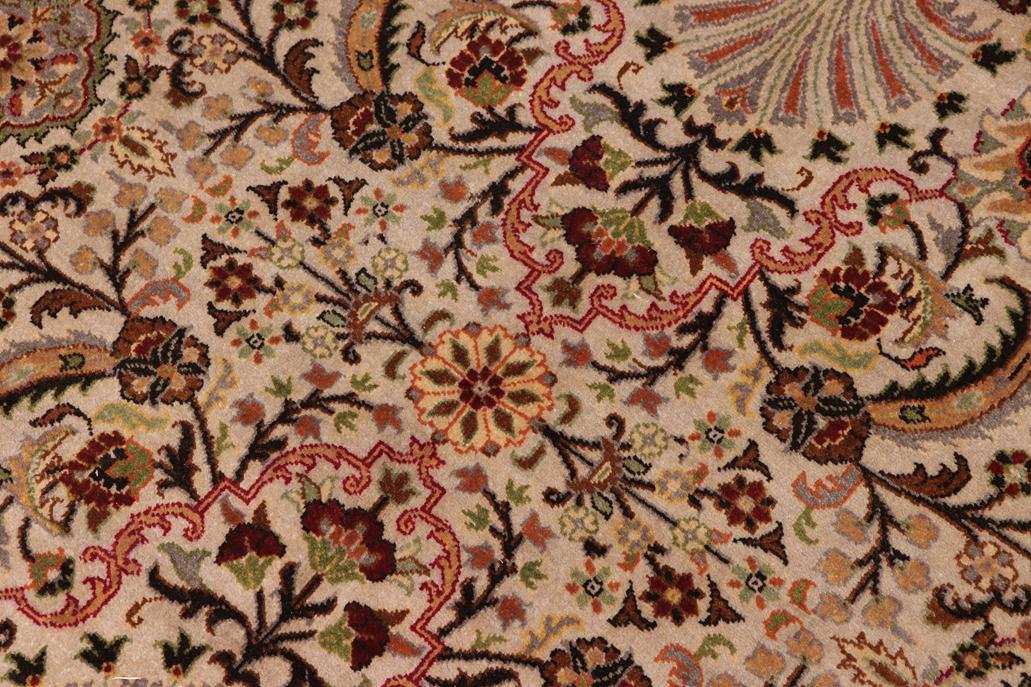 handmade Traditional Veg Dye Lt. Gray Dark Brown Hand Knotted RECTANGLE 100% WOOL area rug 8'X10'