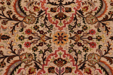 handmade Traditional Veg Dye Lt. Gray Dark Brown Hand Knotted RECTANGLE 100% WOOL area rug 8' x 10'