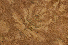 handmade Traditional Kafkaz Gold Tan Hand Knotted RECTANGLE 100% WOOL area rug 10X12