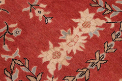 handmade Traditional Kafkaz Rust Black Hand Knotted RECTANGLE 100% WOOL area rug 9X12