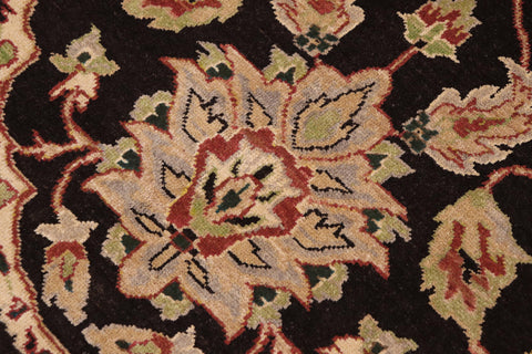 handmade Traditional Kafkaz Brown Tan Hand Knotted RECTANGLE 100% WOOL area rug 9x12