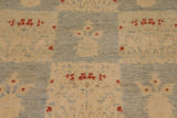 handmade Transitional Kafkaz Lt. Blue Beige Hand Knotted RECTANGLE 100% WOOL area rug 9 x 12