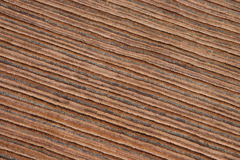 handmade Modern Gabbeh Multi Multi Hand Knotted RECTANGLE 100% WOOL area rug 6 X9 