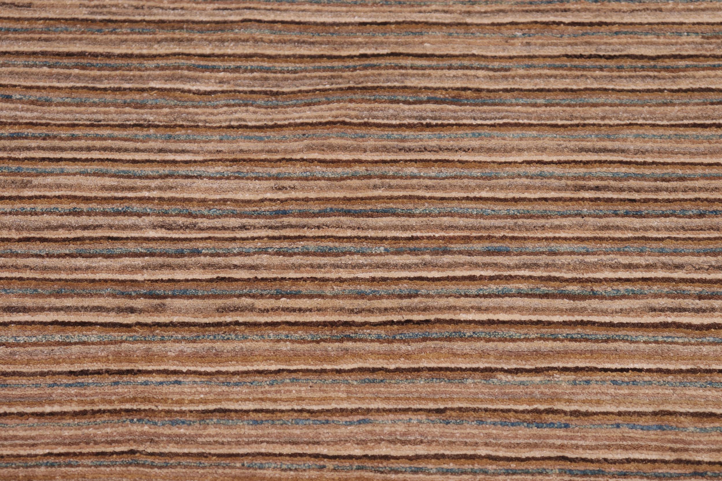 handmade Modern Gabbeh Beige Rust Hand Knotted RECTANGLE 100% WOOL area rug 6' x 9'