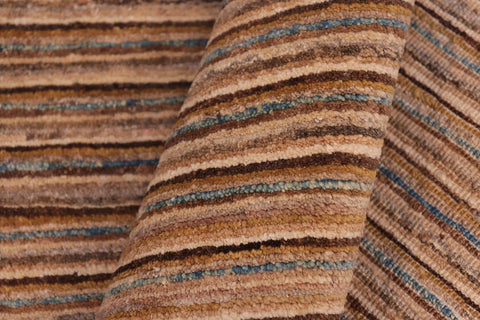 handmade Modern Gabbeh Multi Multi Hand Knotted RECTANGLE 100% WOOL area rug 6 X9 