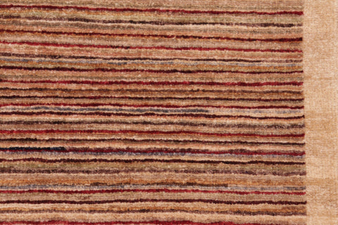 handmade Modern Gabbeh Tan Beige Hand Knotted RECTANGLE 100% WOOL area rug 6' x 9'