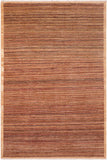 Modern Gabbeh Cheryll Tan/Beige Wool Rug - 6'1'' x 8'9''