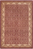 handmade Transitional Kafkaz Red Tan Hand Knotted RECTANGLE 100% WOOL area rug 6X9