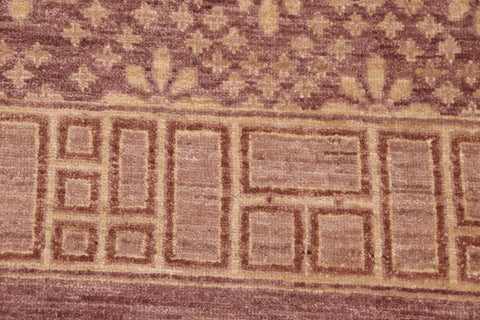 handmade Modern Kafkaz Red Gold Hand Knotted RECTANGLE 100% WOOL area rug 6' x 9'