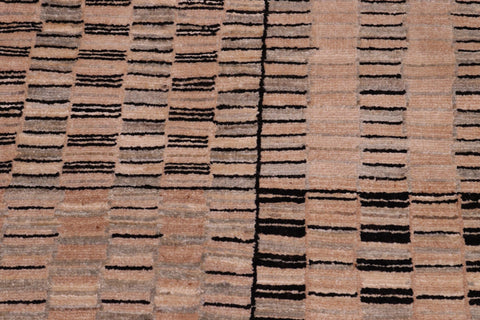 handmade Modern Kafkaz Beige Green Hand Knotted RECTANGLE 100% WOOL area rug 6' x 9'