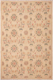 Boho Chic Ziegler Donald Tan/Green Wool Rug - 5'10'' x 8'8''