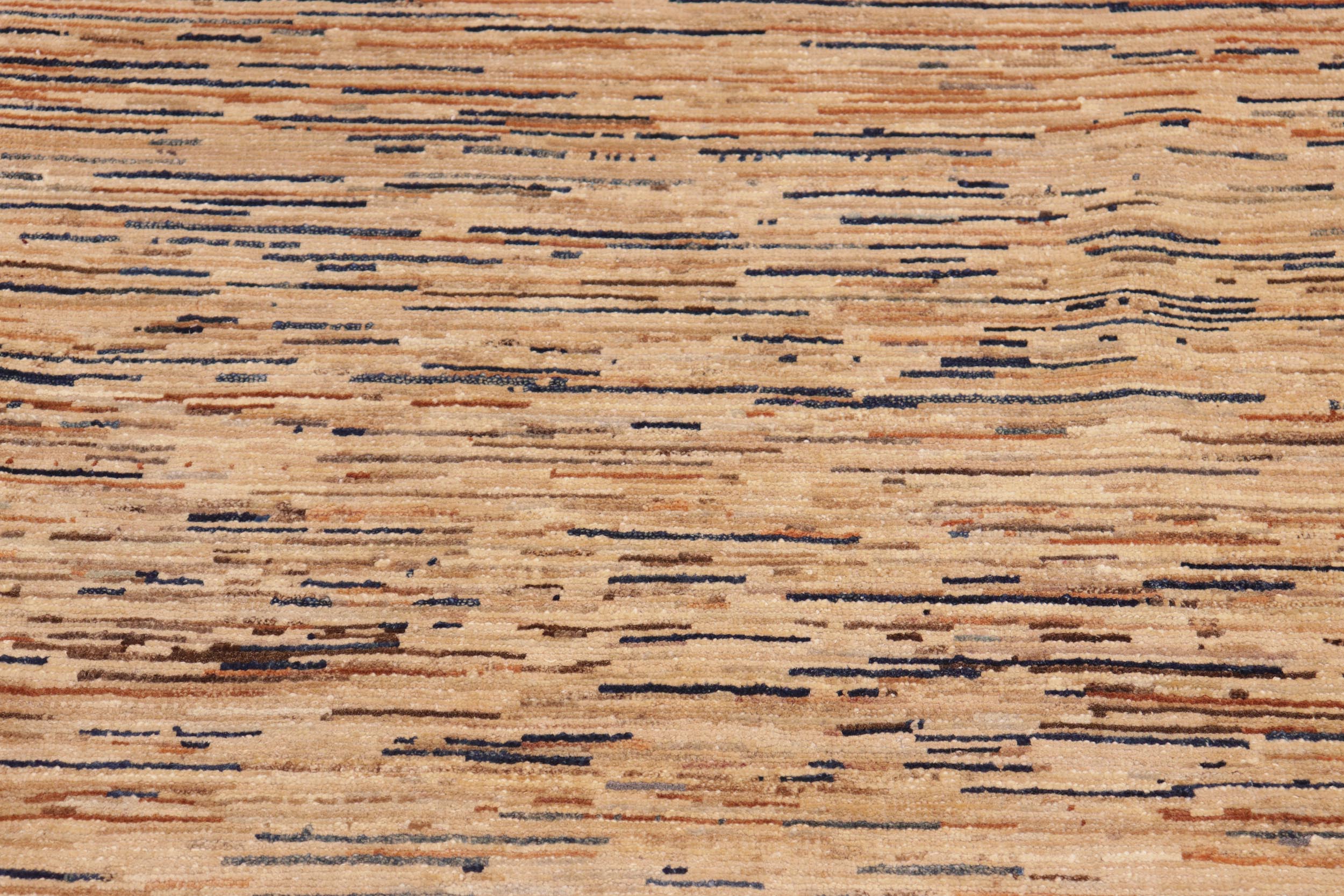 handmade Modern Gabbeh Tan Beige Hand Knotted RECTANGLE 100% WOOL area rug 6' x 9'