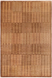 handmade Modern Kafkaz Lt. Brown Green Hand Knotted RECTANGLE 100% WOOL area rug 10  x 14 