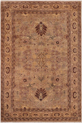 handmade Traditional Kafkaz Gray Tan Hand Knotted RECTANGLE 100% WOOL area rug 10X14