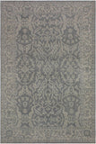 Shabby Chic Ziegler Ozell Gray/Green Wool Rug - 8'5'' x 11'4''