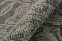 handmade Traditional Ziegler Gray Green Hand Knotted RECTANGLE 100% WOOL area rug 8x11