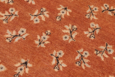 handmade Traditional Kafkaz Rust Black Hand Knotted RECTANGLE 100% WOOL area rug 6X9