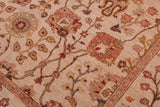 handmade Traditional Kafkaz Beige Lt.orange Hand Knotted RECTANGLE 100% WOOL area rug 6 x 9