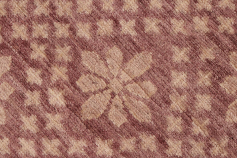 handmade Modern Kafkaz Red Brown Hand Knotted RECTANGLE 100% WOOL area rug 6' x 9'