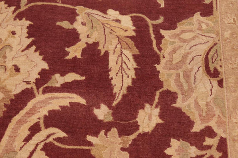 handmade Traditional Kafkaz Red Gold Hand Knotted RECTANGLE 100% WOOL area rug 6'X9'