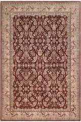 handmade Traditional Kafkaz Copper Tan Hand Knotted RECTANGLE 100% WOOL area rug 6'X9'
