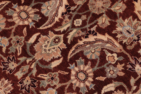 handmade Transitional Kafkaz Copper Tan Hand Knotted RECTANGLE 100% WOOL area rug 6' x 9'