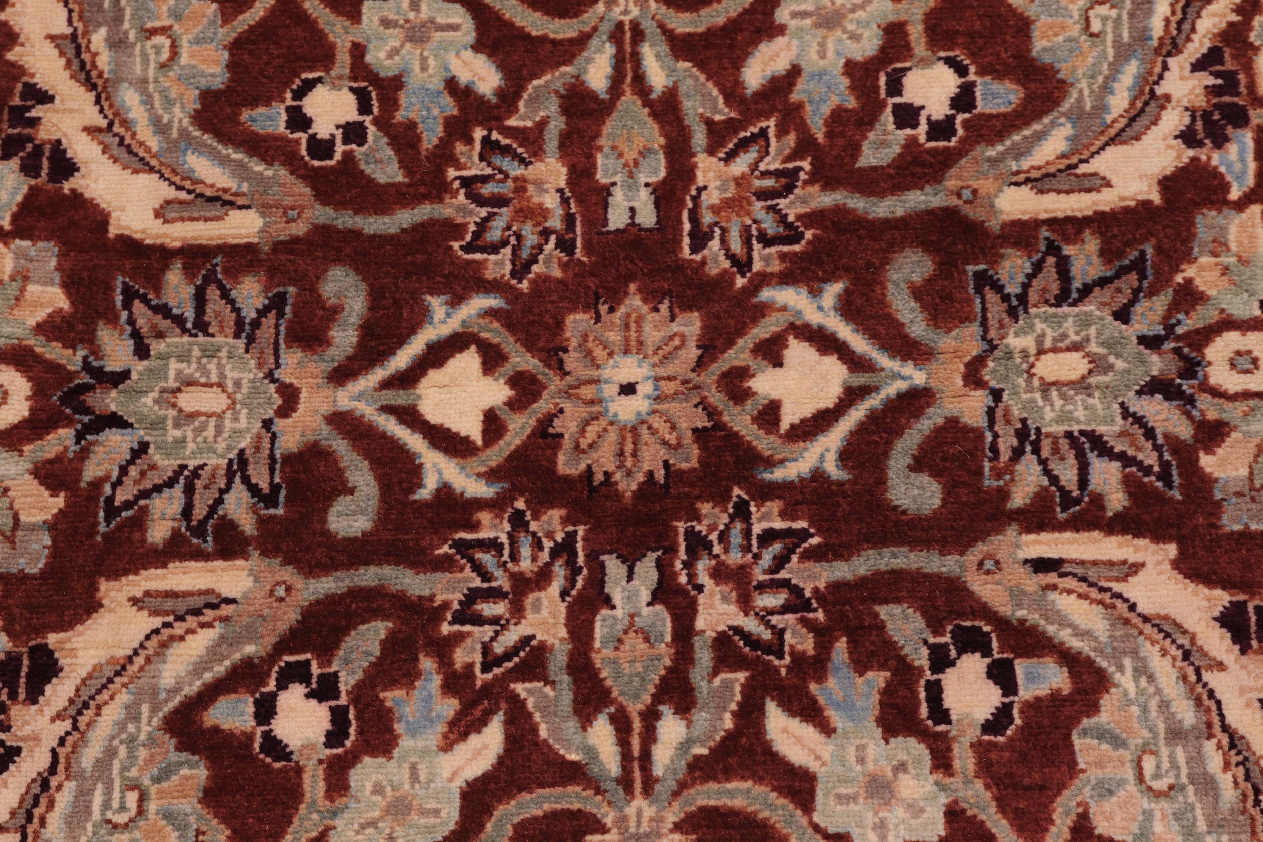 handmade Transitional Kafkaz Copper Tan Hand Knotted RECTANGLE 100% WOOL area rug 6' x 9'