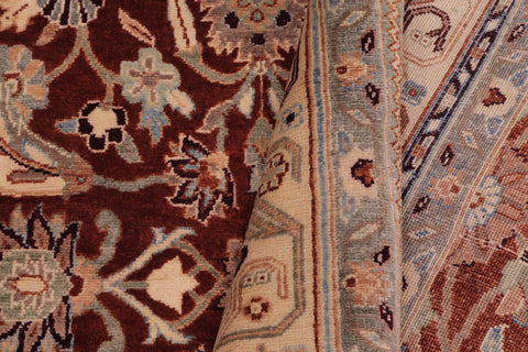 handmade Transitional Kafkaz Copper Tan Hand Knotted RECTANGLE 100% WOOL area rug 6' x 9'